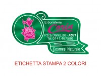 Etichette adesive per erboristerie, cosmetica, cosmesi (mm52X29)  (cod.14M )